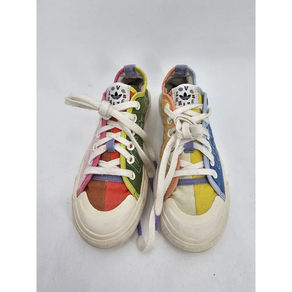 adidas Originals Nizza Pride Love Unites Unisex Sneakers GW2419 Men‎ Size 5
